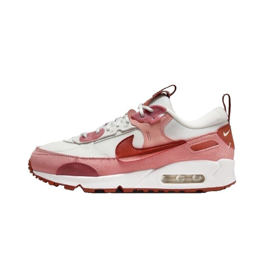 Nike Air Max 90 Futura Women's Shoes Size 12 Retro 90 ies Look Red Stardust NEW